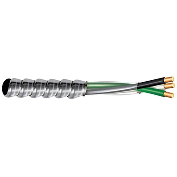 Afc Cable Systems AFC Cable Systems 2104S24-AFC 50 ft. 2 Conductor Aluminum Metal Clad Flexible Conduit; 12 Gauge 568115 - main